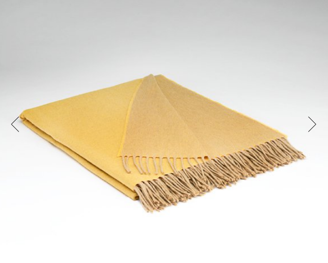 McNutt Throw Cashmere Throw "Sun & Sand"