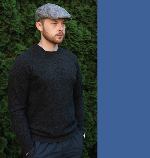 Men's Crew Neck Cashmere Sweater