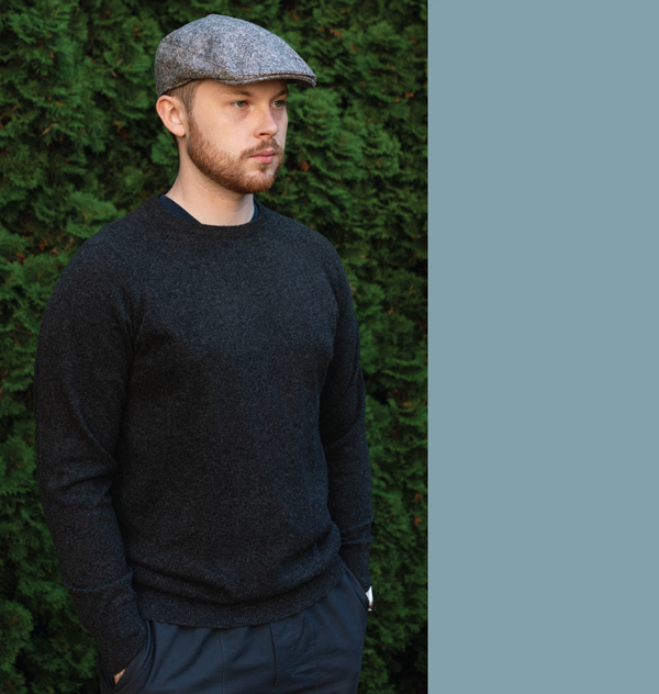 Men's Crew Neck Cashmere Sweater