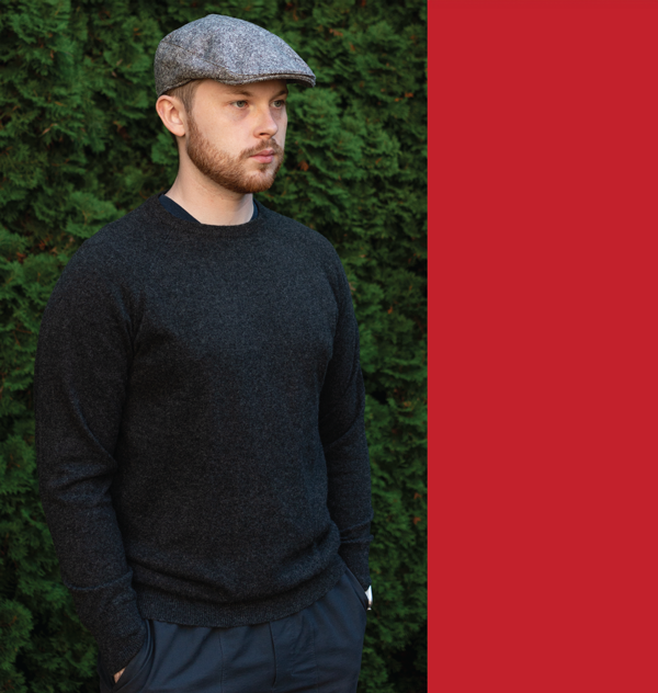 Men's Crew Neck Cashmere Sweater