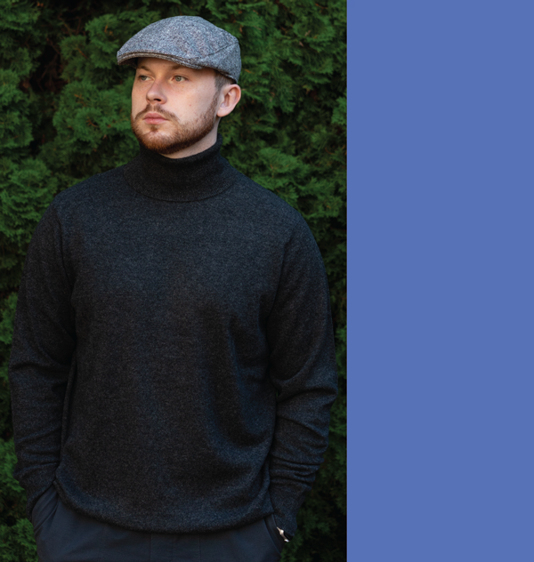 Men's Turtleneck Cashmere Sweater