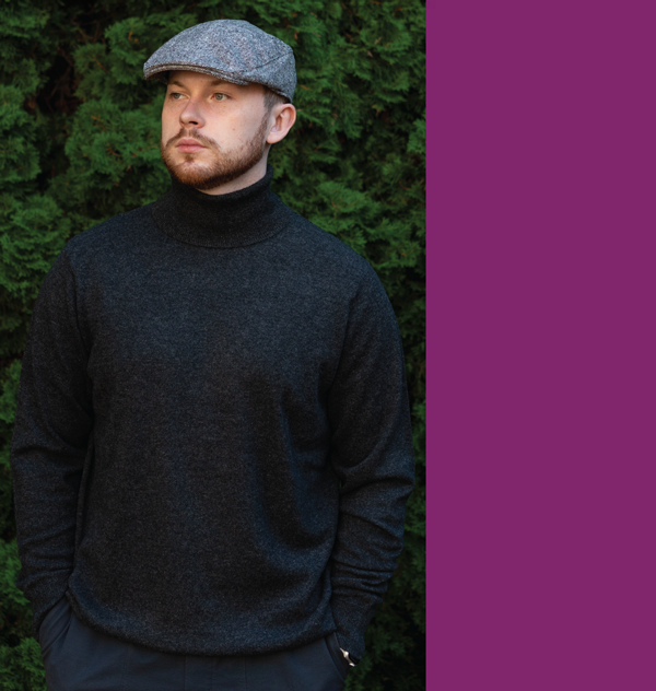 Men's Turtleneck Cashmere Sweater