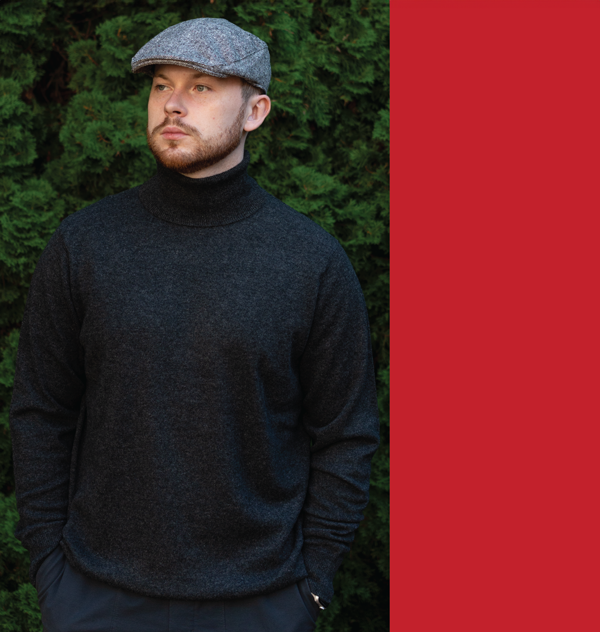 Men's Turtleneck Cashmere Sweater
