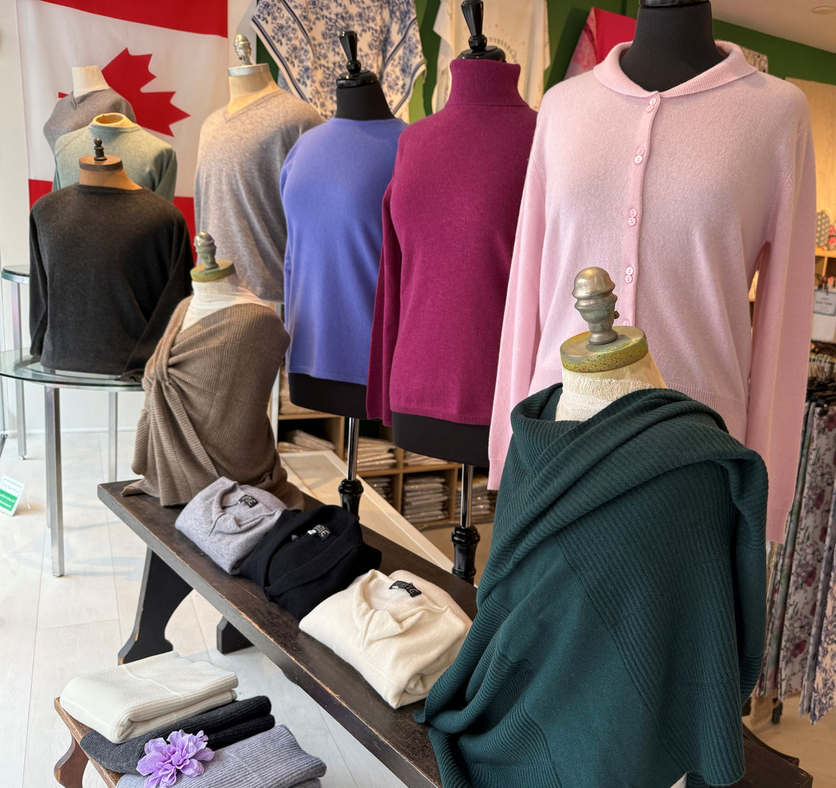 Cashmere Sweaters from Castle Cashmere in Ireland