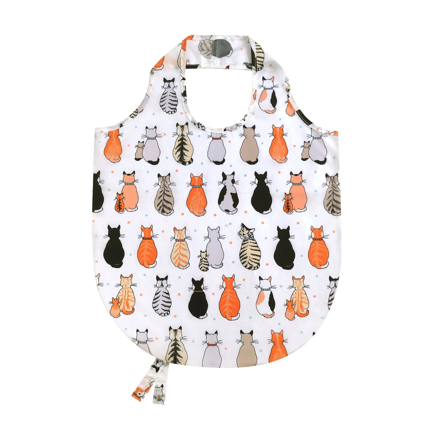 Roll-Up Bag "Cats in Waiting"