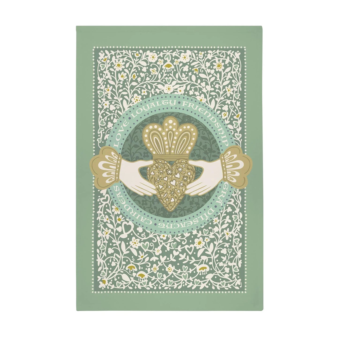 Tea Towel "Claddagh"
