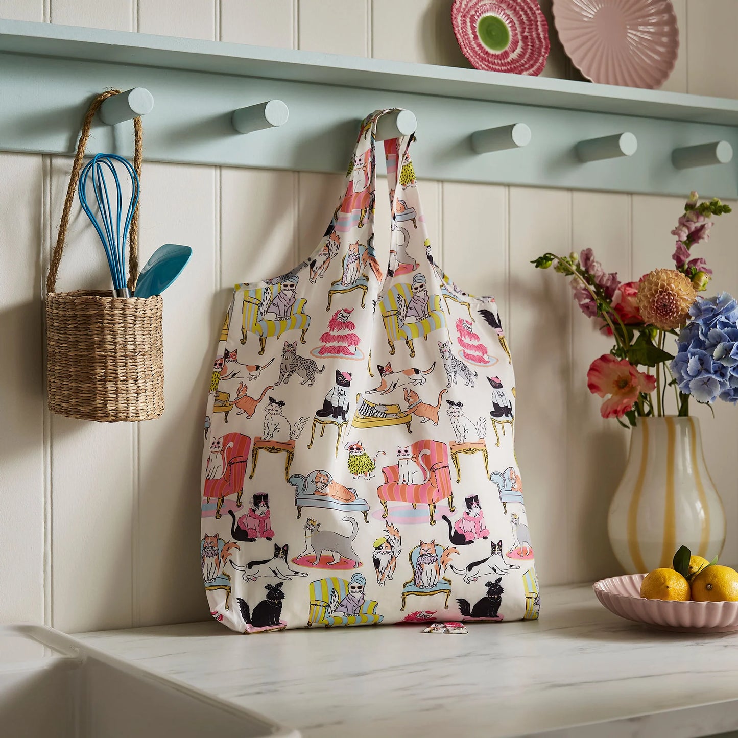 Roll-Up Bag "Cool Cats"