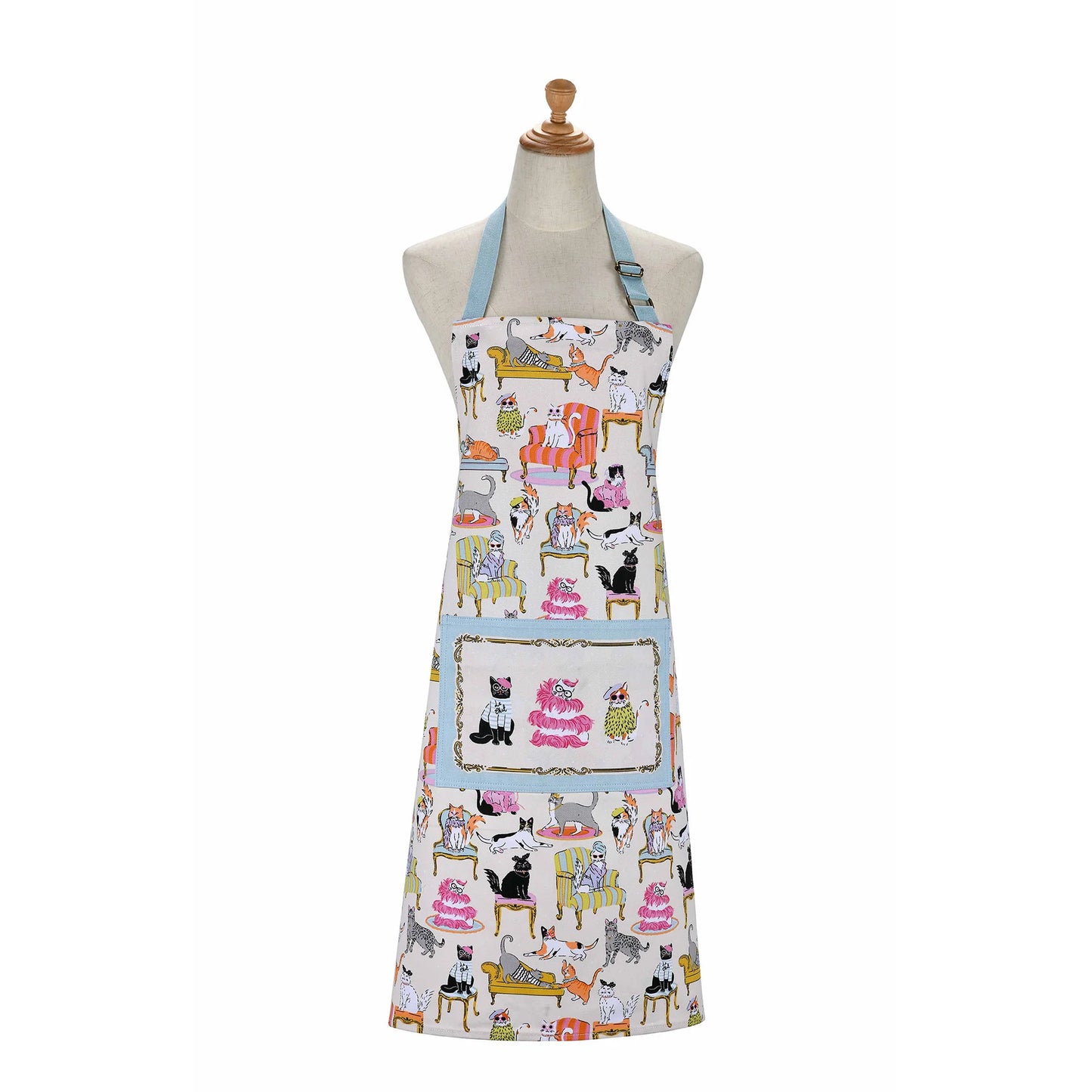 Apron (Cotton) "Cool Cats"