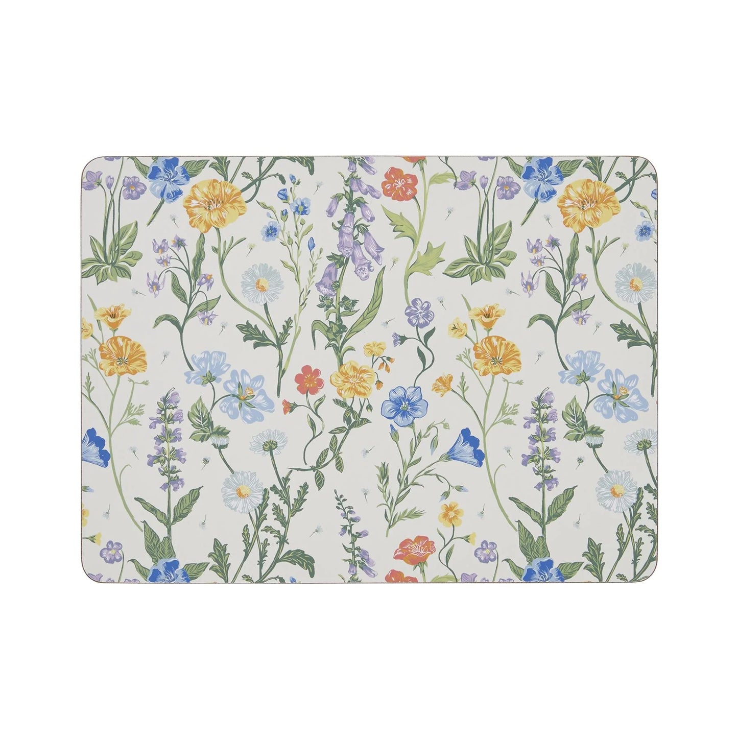 Cork-Backed Placemats "Cottage Garden"