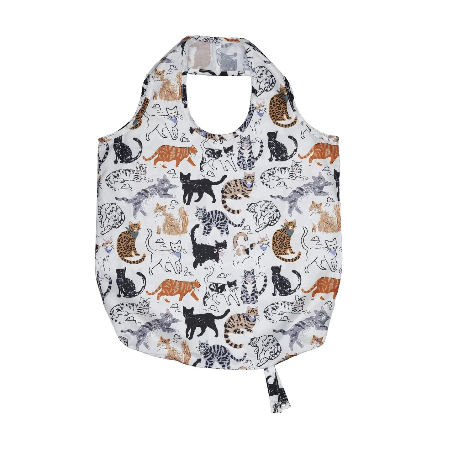 Roll-Up Bag "Feline Friends"