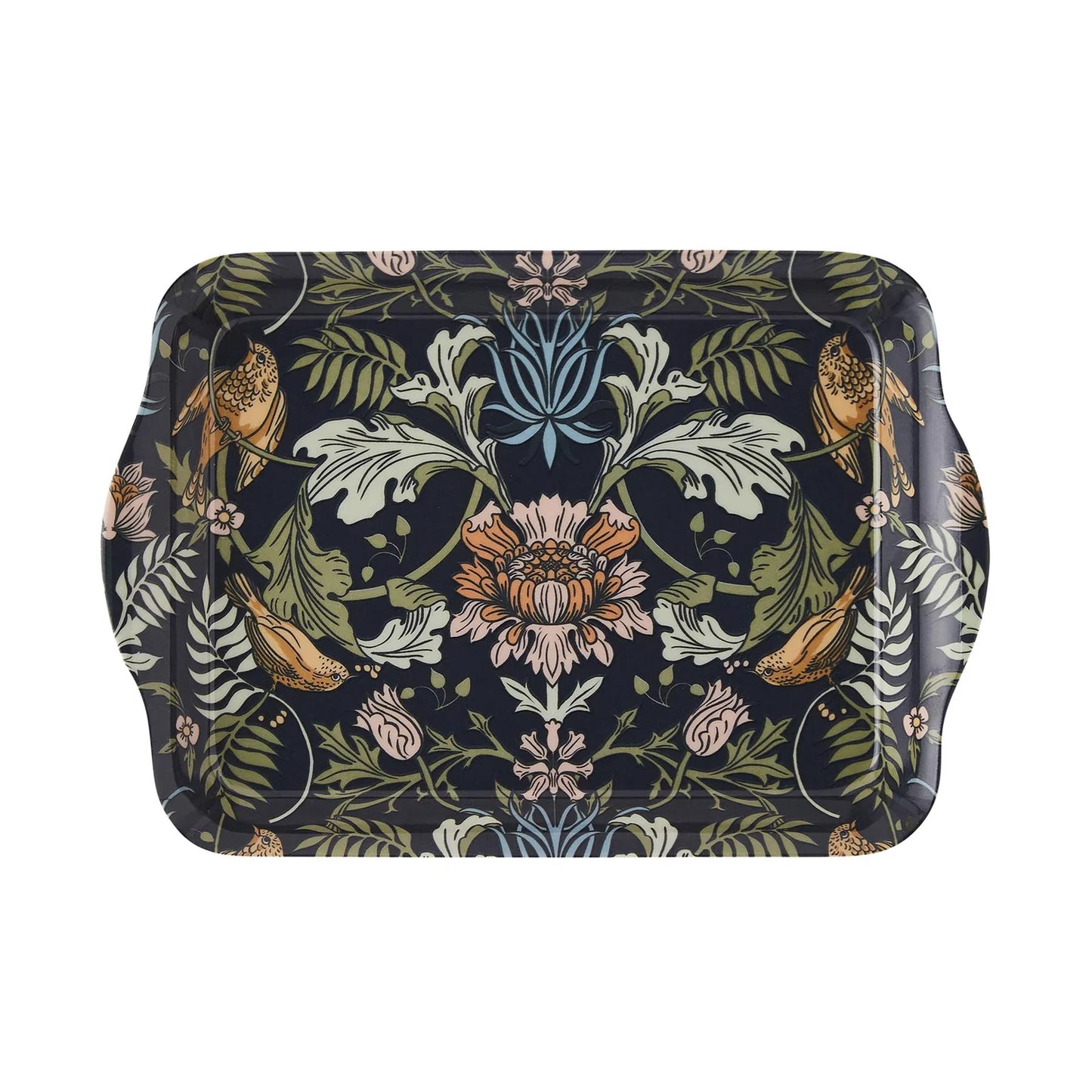 Melamine Tray "Finch & Flower"