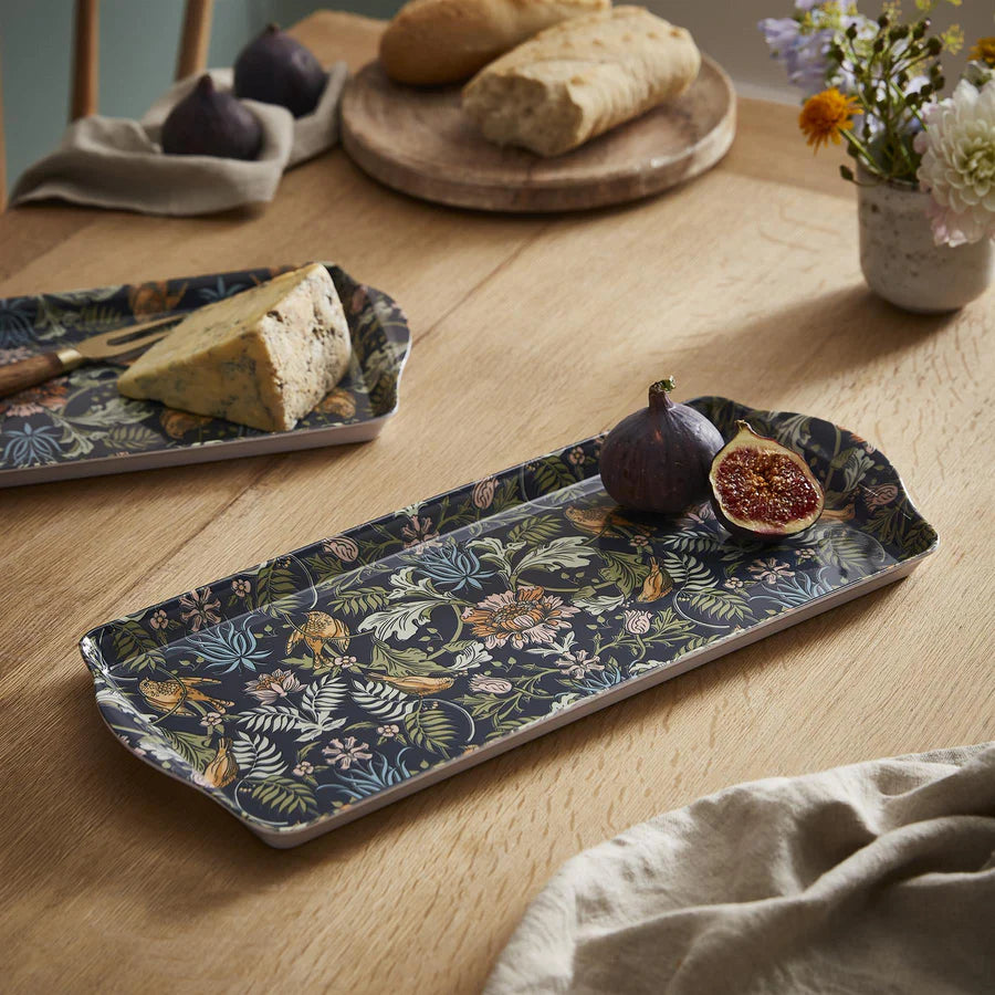 Melamine Tray "Finch & Flower"