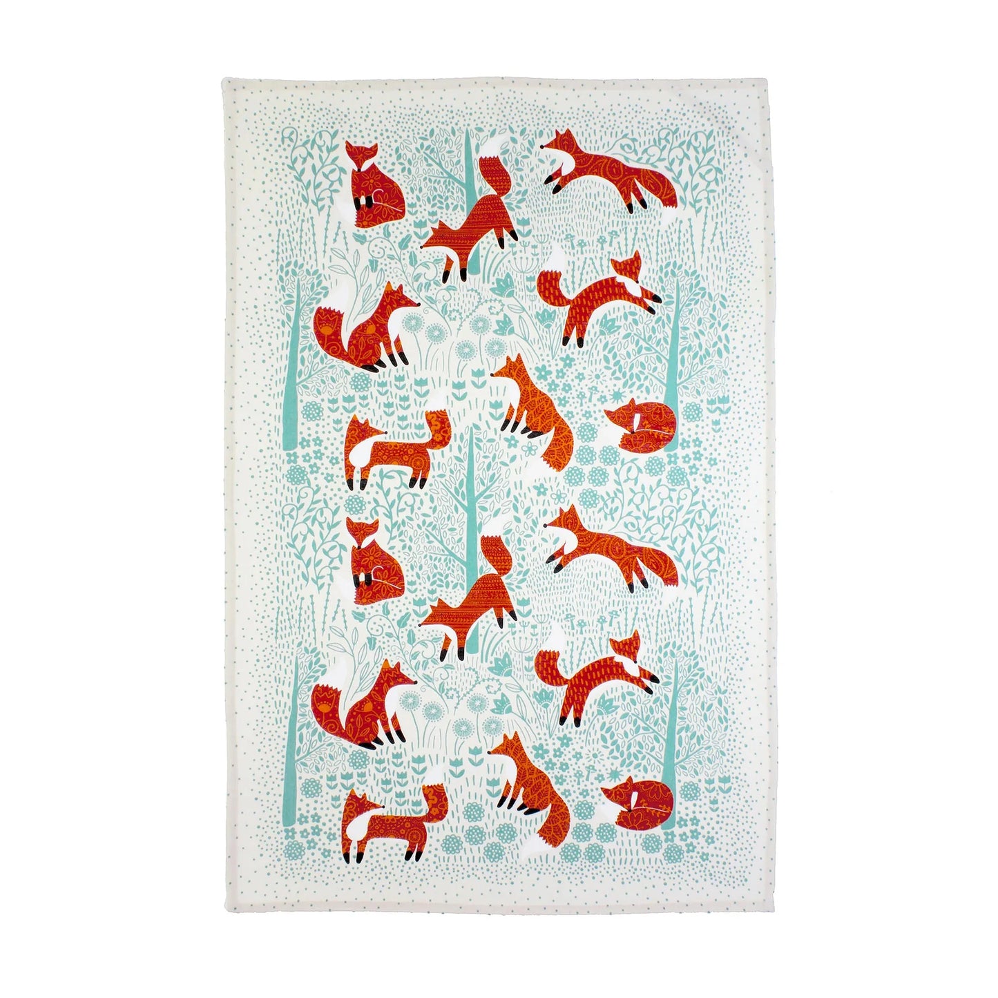 Tea Towel "Foraging Fox"