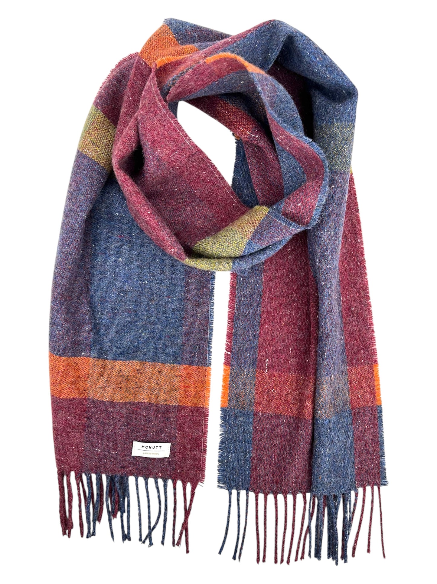 McNutt Recycled Merino Wool Scarf - Forever Mulled Berry