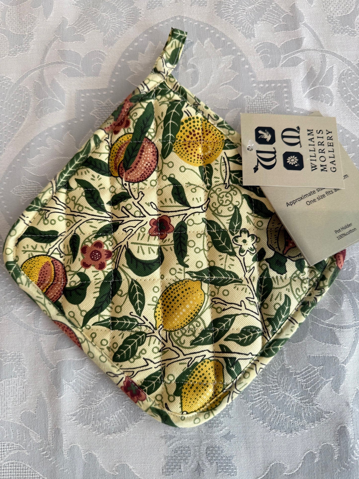 Pot Holder William Morris "Fruit"