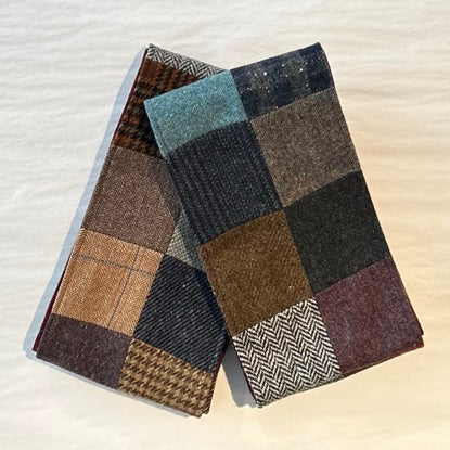 Irish Donegal Patchwork Scarf