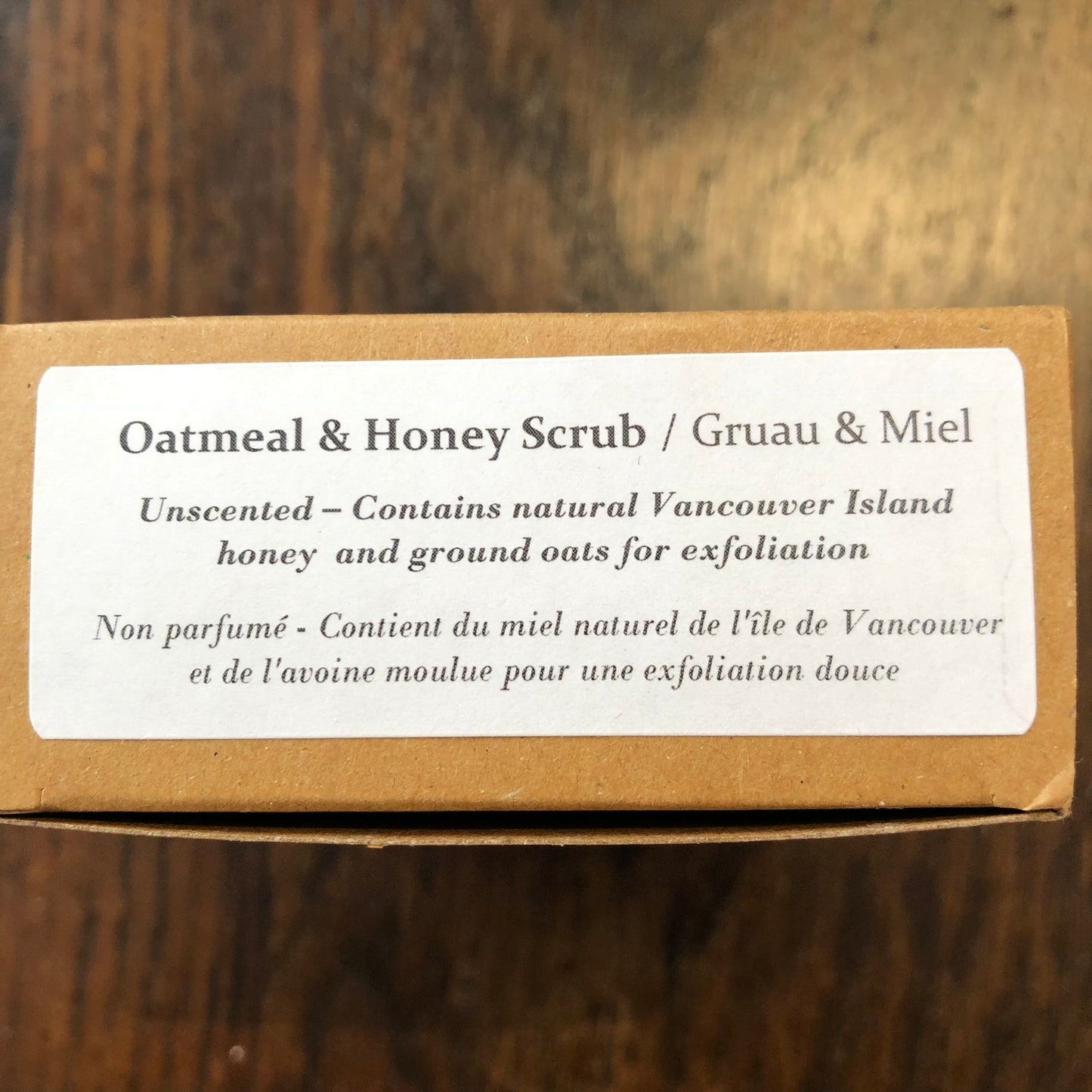 Grumpy Goats Soap: Oatmeal & Honey Scrub