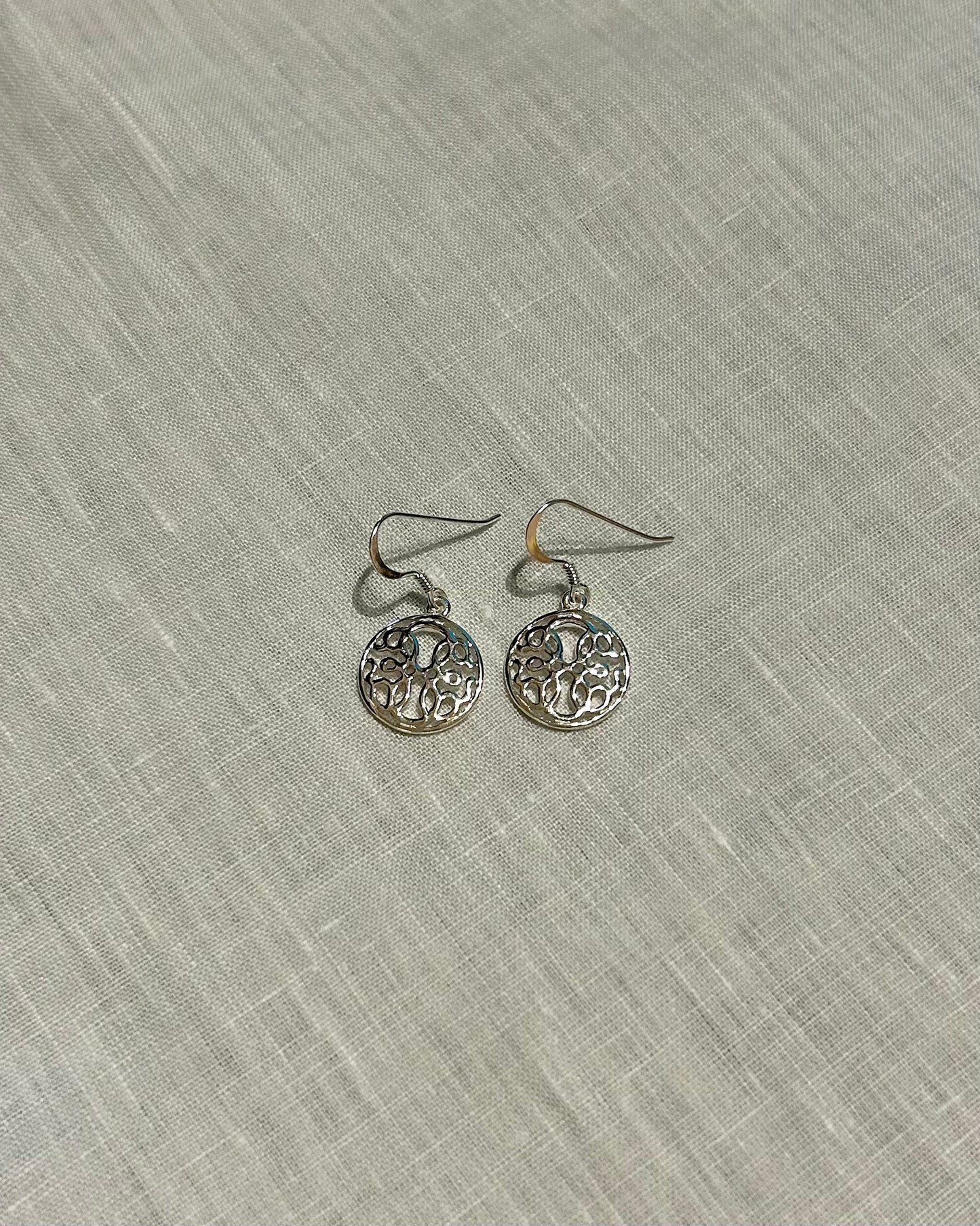 Sterling Silver Celtic Earrings: Tree Of Life