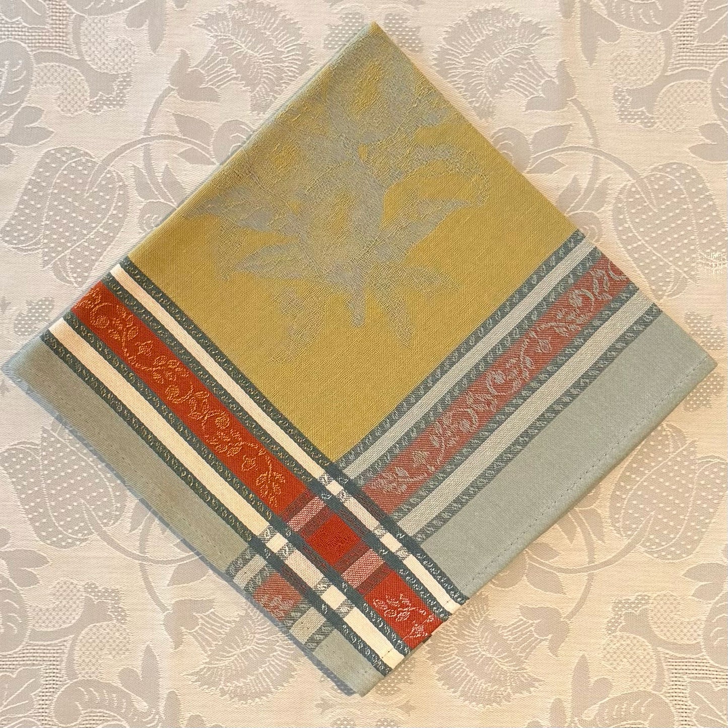 L'Ensoleillade Jacquard Napkin: "Citrus"