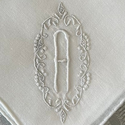 Handkerchief Men's - Cotton Monogram Initials