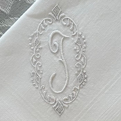 Handkerchief Men's - Cotton Monogram Initials
