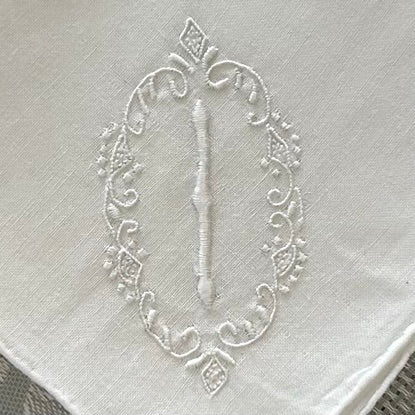 Handkerchief Men's - Cotton Monogram Initials