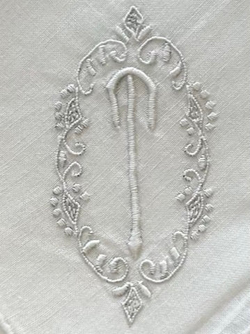 Handkerchief Men's - Cotton Monogram Initials