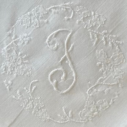 Handkerchief Ladies - Cotton Monogram Initials