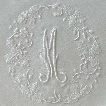 Handkerchief Ladies - Cotton Monogram Initials