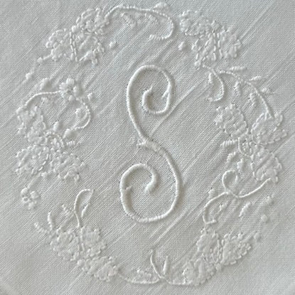 Handkerchief Ladies - Cotton Monogram Initials