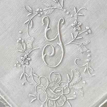 Handkerchief Ladies - Cotton Monogram Initials