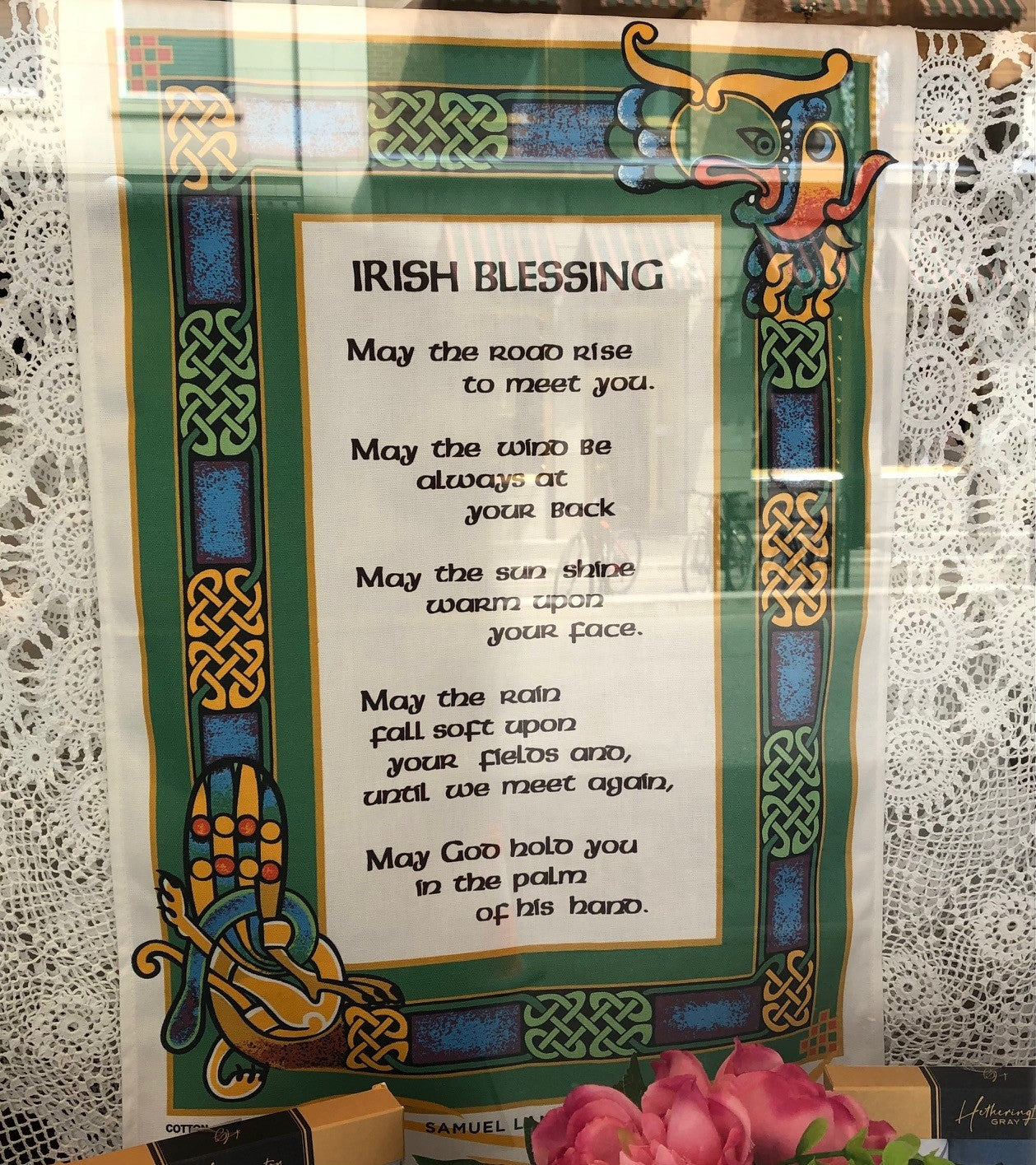 Tea Towel "Irish Blessing"