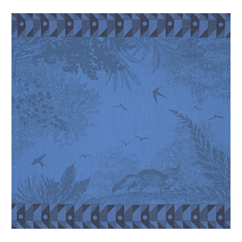 Le Jacquard Francais Napkin "Foret Enchantee" Blue
