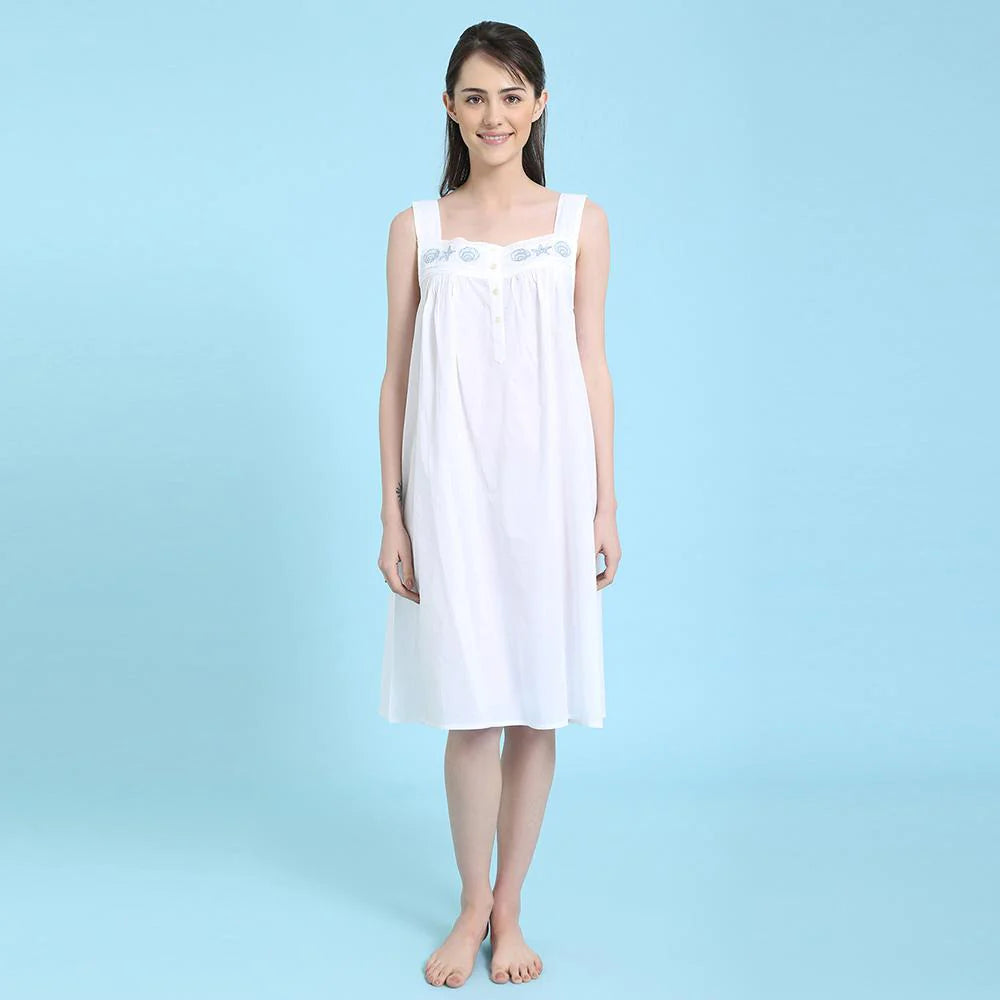 Cotton linen nightgowns sale