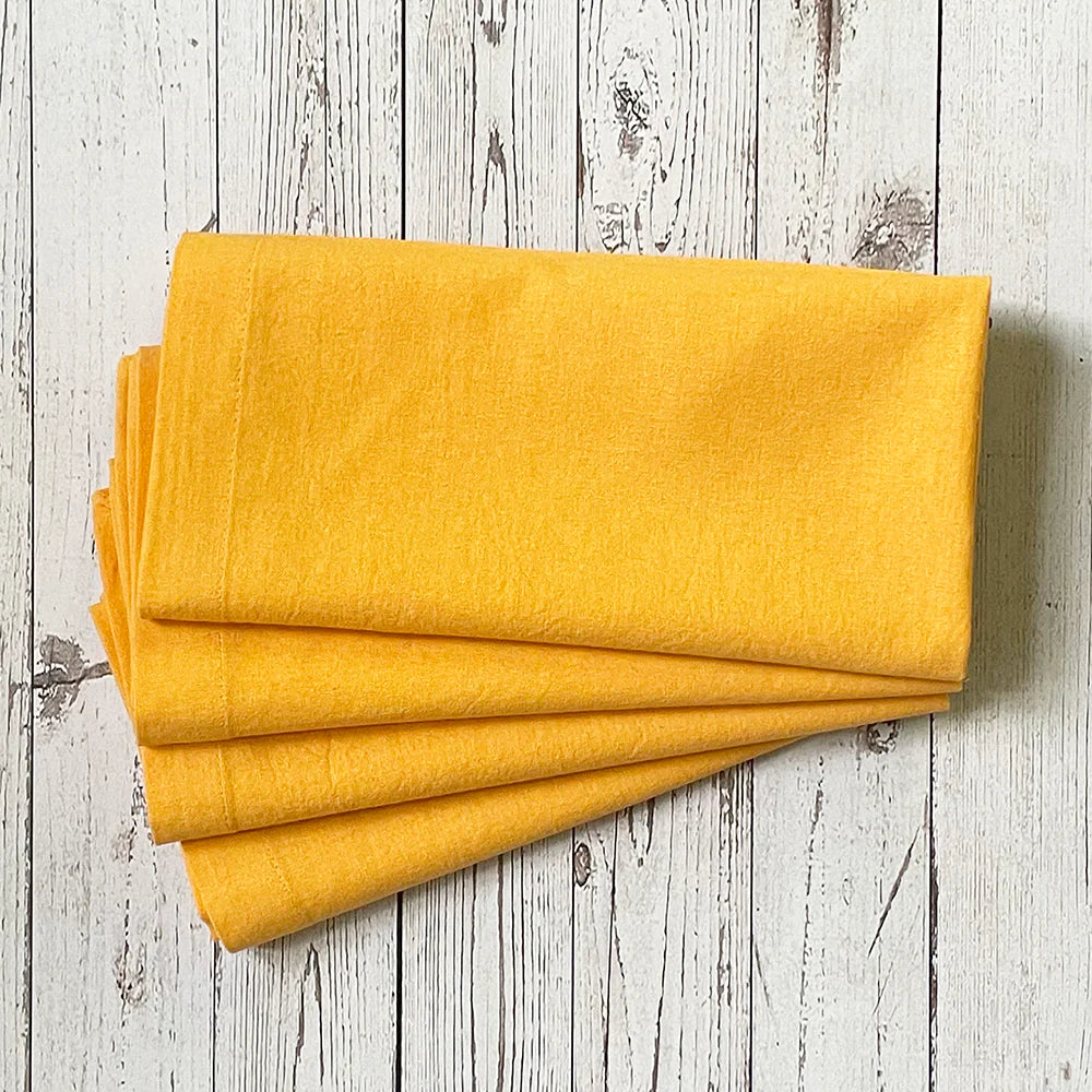 Cotton Napkins - Yellow