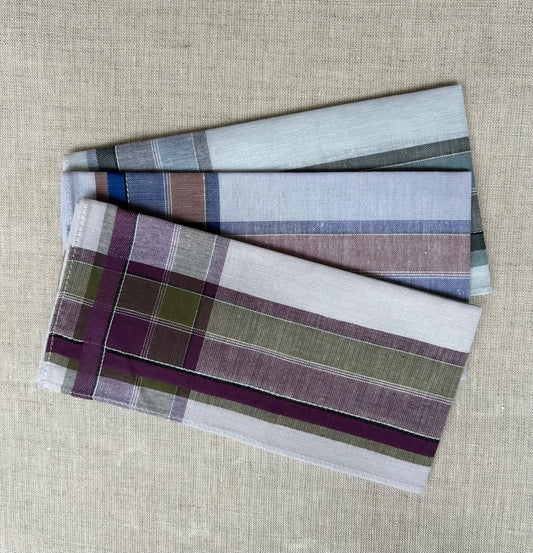 Handkerchief Men's - "Travis" Stripes Design 2