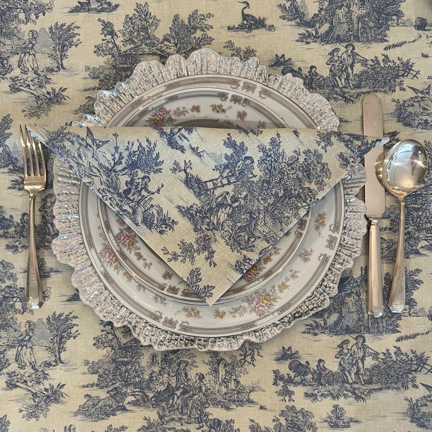 L'Ensoleillade Tablecloth: "Mini Pastorale"