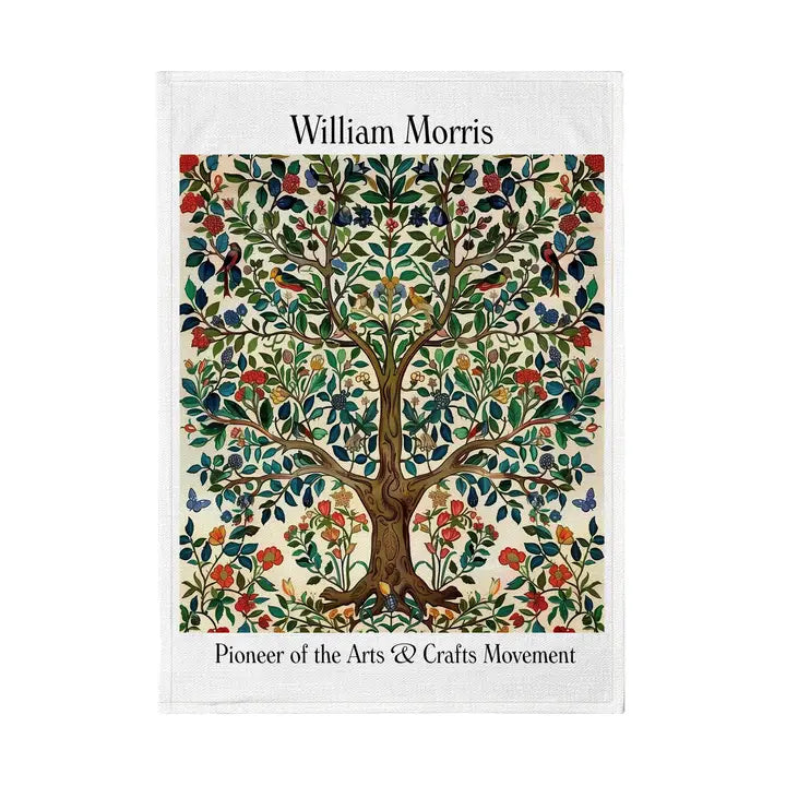 Cotton Tea Towel "Tree of Life"