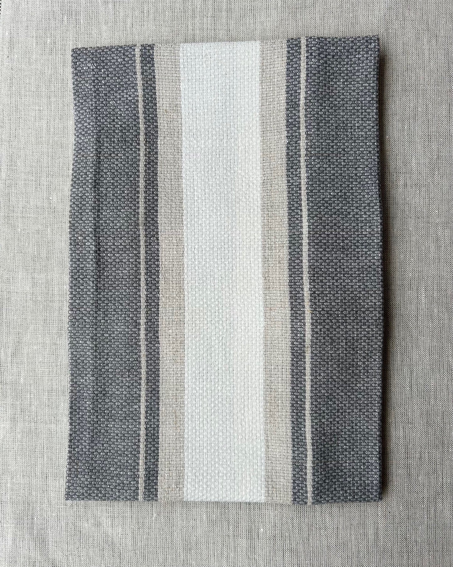Tea Towel (Linen) "Working Kitchen Towel - Grey"