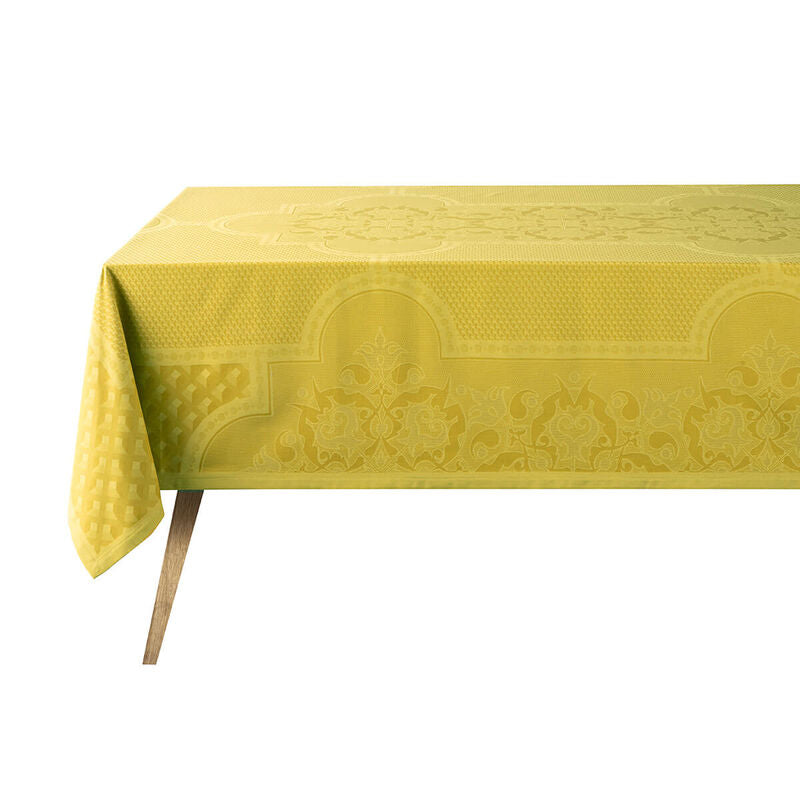 Le Jacquard Francais Tablecloth "Palais Venetien" Yellow