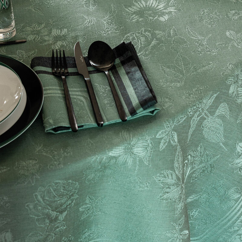 Le Jacquard Français Napkin "Romance" Green