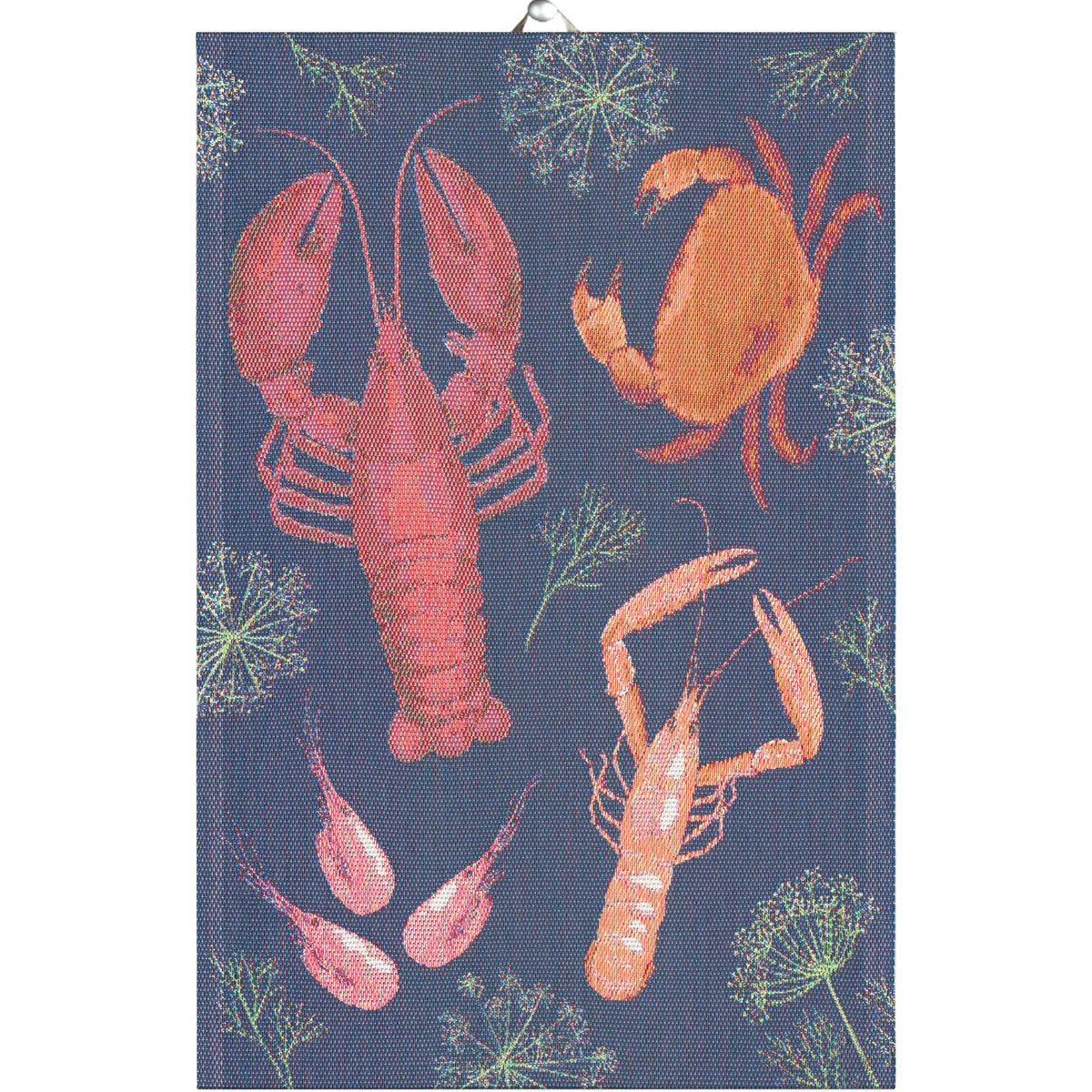 Ekelund Tea Towel: "Skaldjurfest"