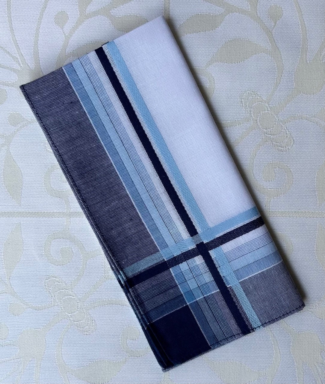 Handkerchief Men's - "Leo" Stripes Design 1