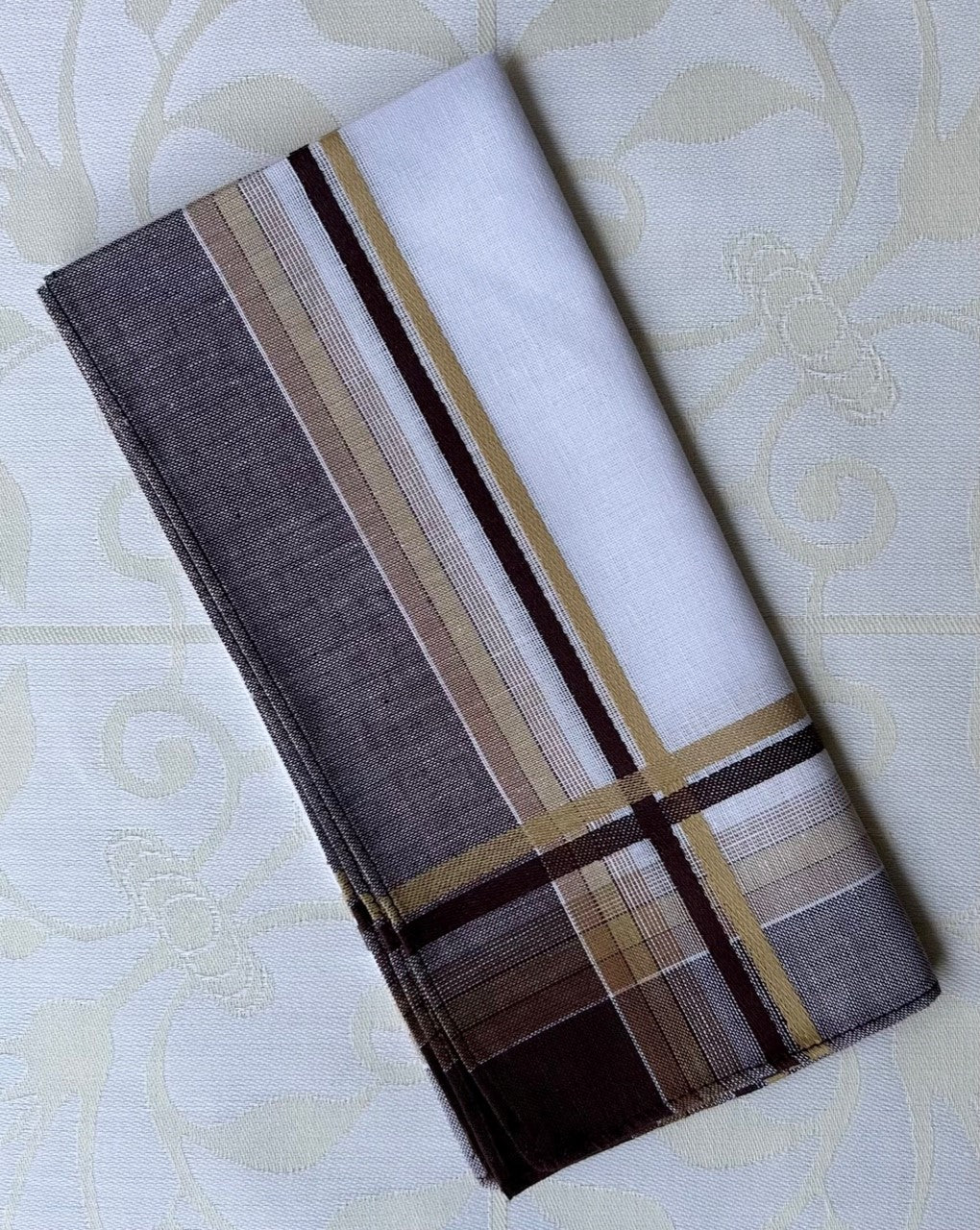 Handkerchief Men's - "Leo" Stripes Design 1