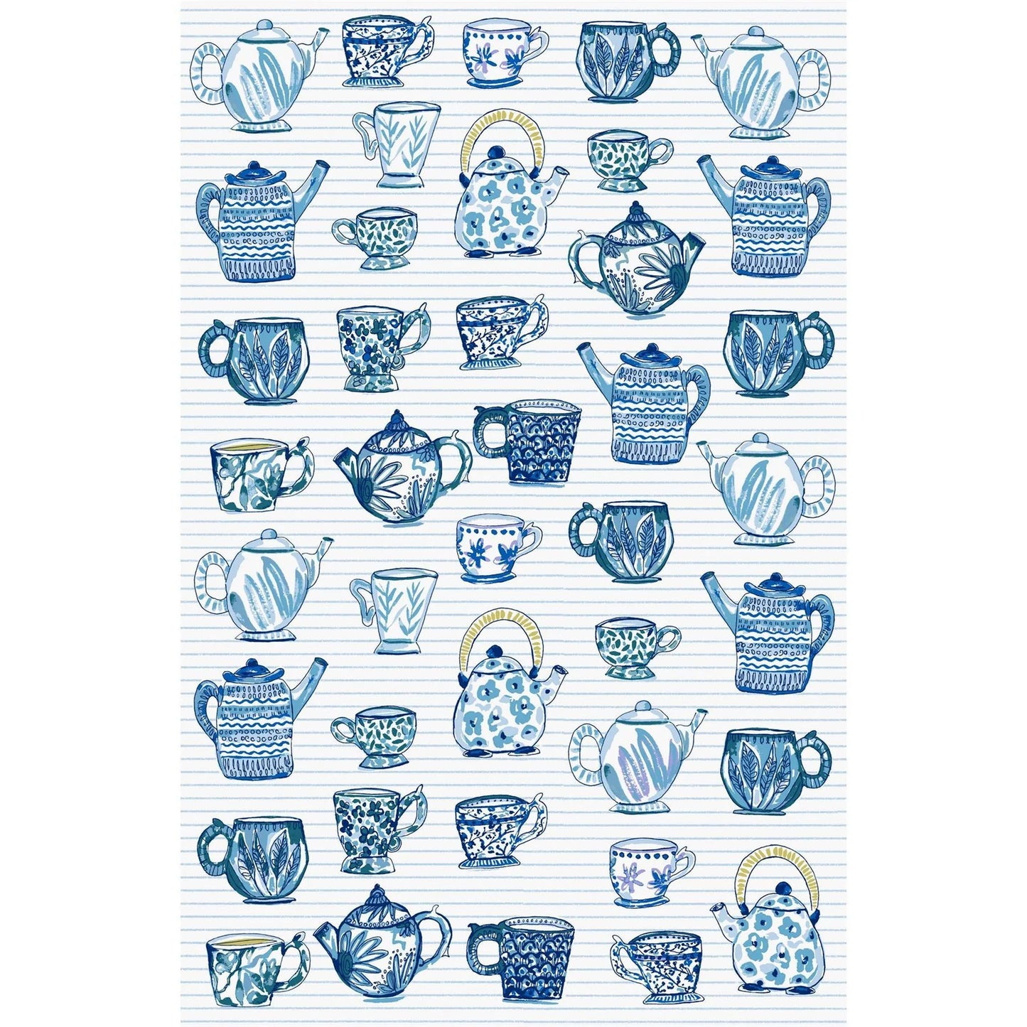 Tea Towel "Tea Cups"