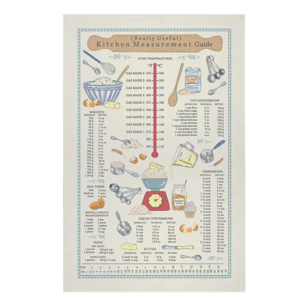 Tea Towel "Kitchen Measurements"