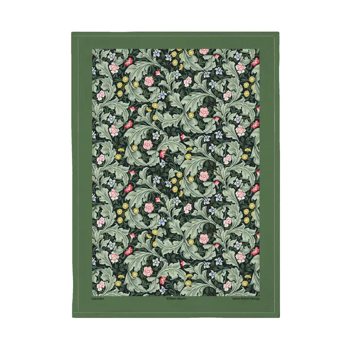William Morris Tea Towel "Leicester"