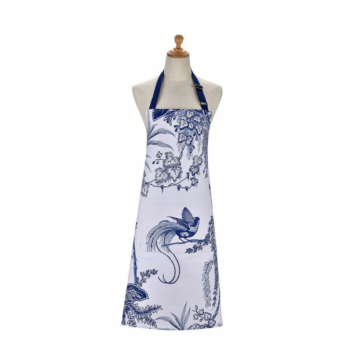 Apron (Cotton) "Willow Toile"