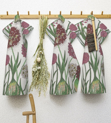 Ekelund Tea Towel: "Allium"