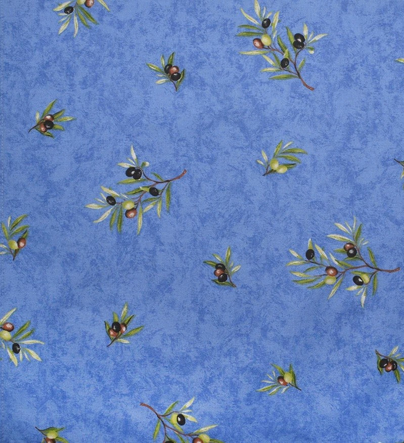 L'Ensoleillade Table Square: "Clos Des Oliviers" Blue